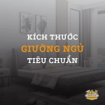 Kích thước giường ngủ tiêu chuẩn, chuẩn nhất 2023