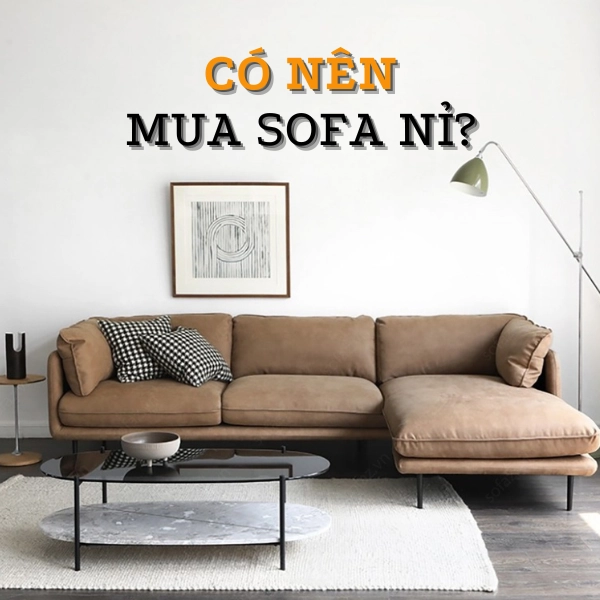 Có nên mua ghế sofa nỉ cho phòng khách gia đình Việt?