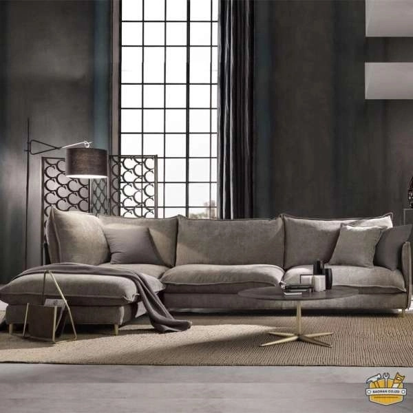 Ghế sofa góc đệm vải cao cấp L27