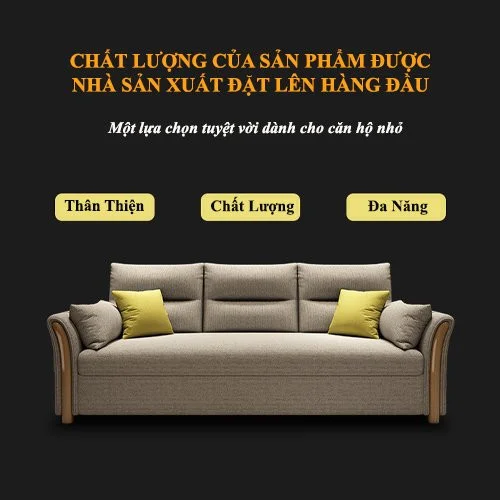 Giường ngủ và sofa 2 in 1