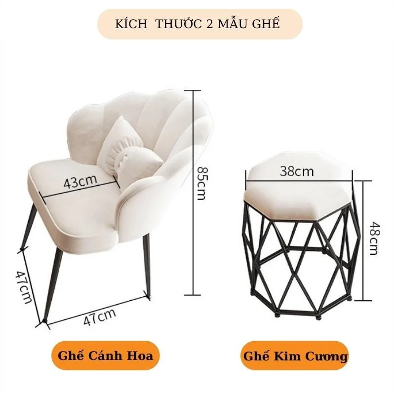 Thêm kiểu ghế khác cho bạn lựa chọn