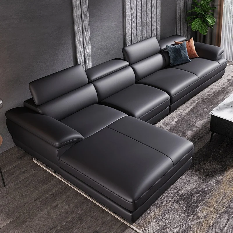 Sofa bọc da cao cấp