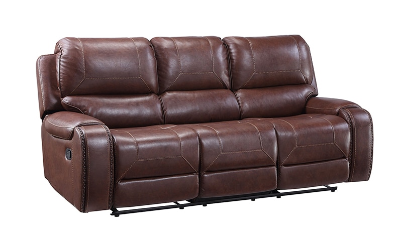 0029654 caspian brown 3 piece reclining living room set