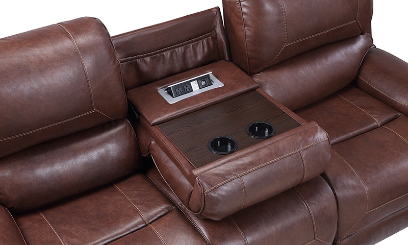 0029656 caspian brown 3 piece reclining living room set